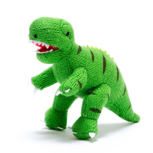 T-Rex Dinosaur Soft Toy - Green